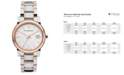 Burberry Watch, Women's Swiss Two-Tone Stainless Steel Bracelet 34mm BU9105